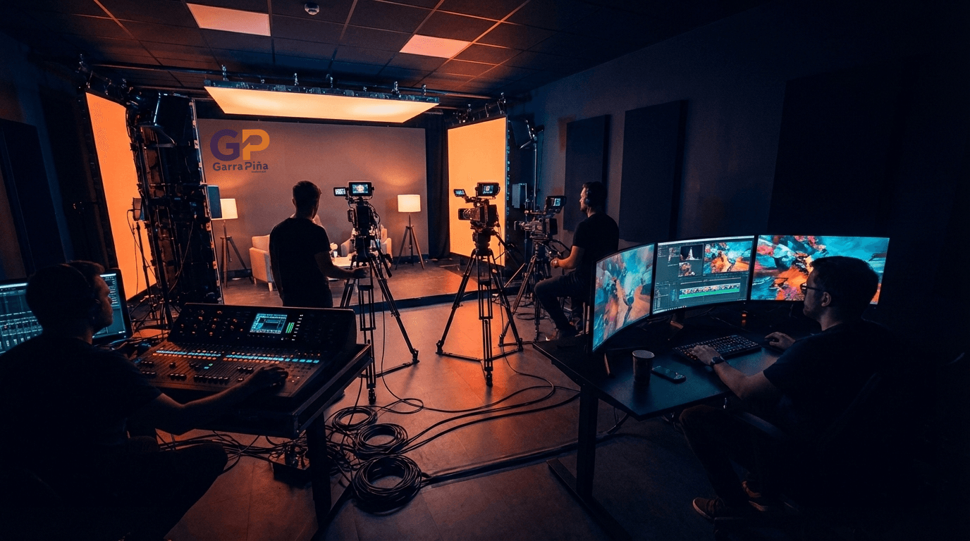 Estudio de producción audiovisual profesional GarraPiña